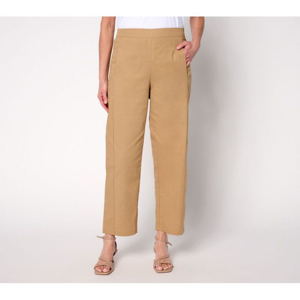 Liberare Women's Pants Sz XL Cotton Pull-On Pant Black A682697